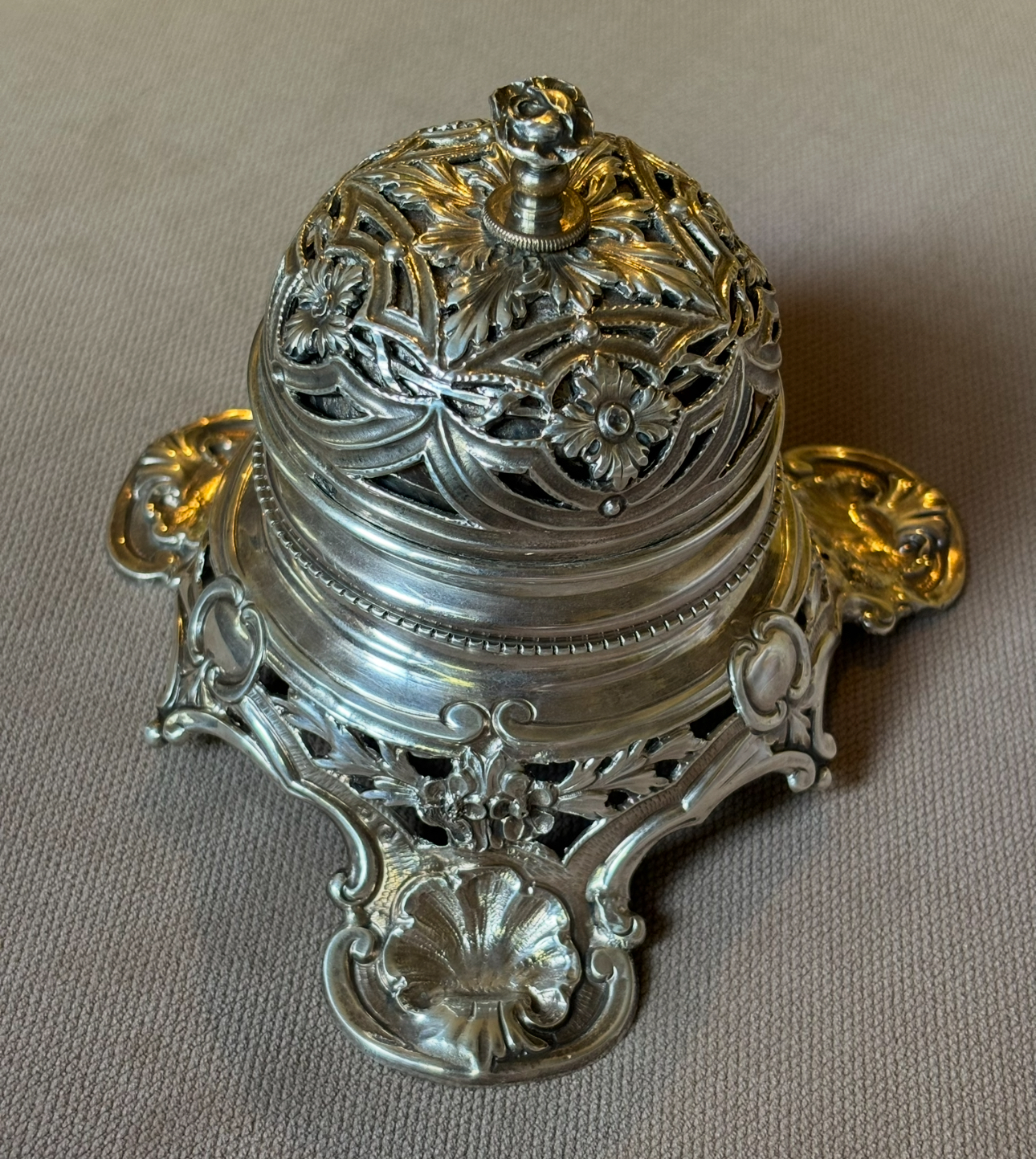 Silver Table Bell - Image 1